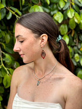 Load image into Gallery viewer, Fan Leaf Palm Earrings # 1028