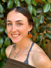 Load image into Gallery viewer, Jack O' Lantern Earrings # 1249