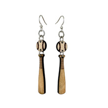 Load image into Gallery viewer, Baseball Bat Earrings # 1326