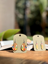 Load image into Gallery viewer, Painter Palette Earrings # 1467