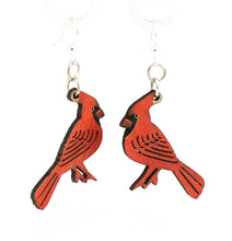 Load image into Gallery viewer, Cardinal Earrings #1503