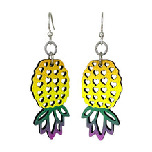 Load image into Gallery viewer, Upside-Down Pineapple Love Earrings #1537