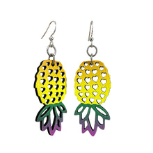 Load image into Gallery viewer, Upside-Down Pineapple Love Earrings #1537