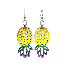 Load image into Gallery viewer, Upside-Down Pineapple Love Earrings #1537