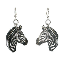 Load image into Gallery viewer, Wild Stripes Zebra Earrings #1611