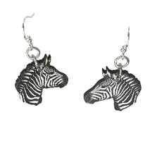 Load image into Gallery viewer, Wild Stripes Zebra Earrings #1611