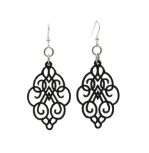 Load image into Gallery viewer, Arabesque Scroll Earrings #1618