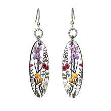 Load image into Gallery viewer, California Wild Flowers Blossom Earrings #164