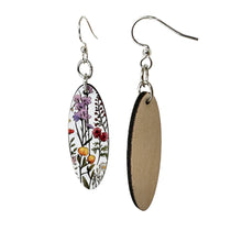 Load image into Gallery viewer, California Wild Flowers Blossom Earrings #164