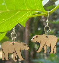Load image into Gallery viewer, Polar Bear Earrings #1733