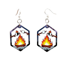 Load image into Gallery viewer, Campfire Earrings #1741
