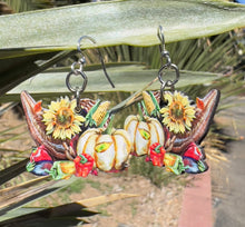 Load image into Gallery viewer, Cornucopia Earrings #1749