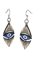 Load image into Gallery viewer, Evil Eye Earrings #1762