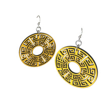 Load image into Gallery viewer, Greek Key Smith Earrings #1764