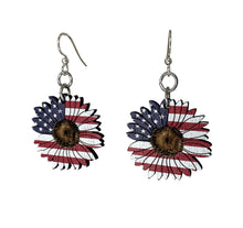 Load image into Gallery viewer, American Sunflower Earrings #1767