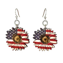 Load image into Gallery viewer, American Sunflower Earrings #1767