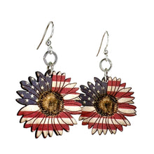 Load image into Gallery viewer, American Sunflower Earrings #1767