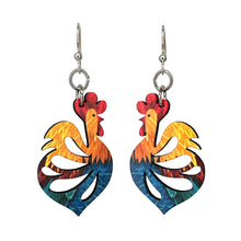Load image into Gallery viewer, Cock-a-doodle-doo Earrings #1770