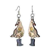 Load image into Gallery viewer, Paddington Seagull Earrings #1771