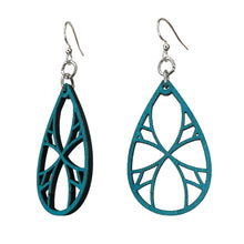 Load image into Gallery viewer, Kaleidoscope Leaf Earring #1782