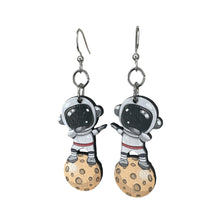 Load image into Gallery viewer, Little Moon Man Earrings #1784