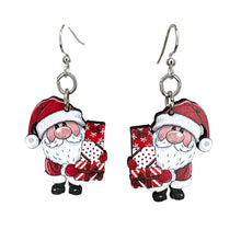 Load image into Gallery viewer, Little Santa Earrings #1789