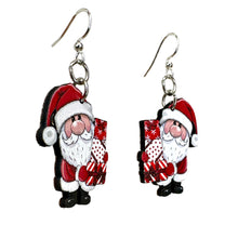 Load image into Gallery viewer, Little Santa Earrings #1789