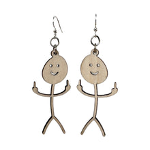 Load image into Gallery viewer, Flippin Stick Man Earrings # 1793