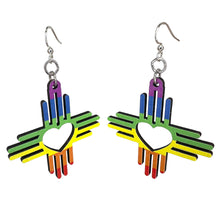 Load image into Gallery viewer, Zia Pride Earrings #1797