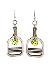 Load image into Gallery viewer, Pickle Ball Earrings #1799