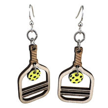 Load image into Gallery viewer, Pickle Ball Earrings #1799