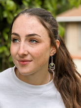 Load image into Gallery viewer, Pickle Ball Earrings #1799