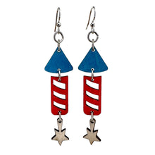 Load image into Gallery viewer, 4th of July Firework Earrings #1801