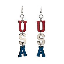 Load image into Gallery viewer, USA Earrings #1802