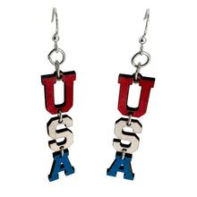 Load image into Gallery viewer, USA Earrings #1802
