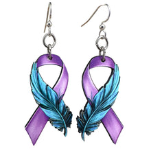 Load image into Gallery viewer, Suicide Awareness Ribbon #1805