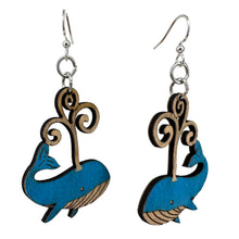 Load image into Gallery viewer, Whale Earrings #1809