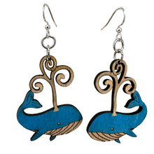 Load image into Gallery viewer, Whale Earrings #1809