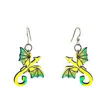 Load image into Gallery viewer, Fairy Dragon Earrings #1810