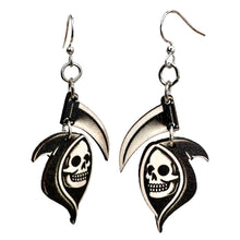 Load image into Gallery viewer, Grim Reaper Earrings #1820