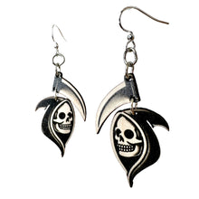 Load image into Gallery viewer, Grim Reaper Earrings #1820