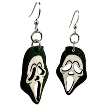 Load image into Gallery viewer, Ghostface Scream Earrings #1824