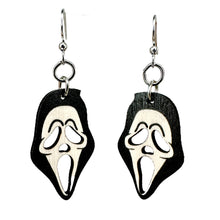 Load image into Gallery viewer, Ghostface Scream Earrings #1824