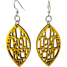 Load image into Gallery viewer, Mosaic Leaf Earrings # 1833