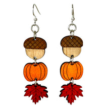 Load image into Gallery viewer, Fall Classic Earrings # 1840