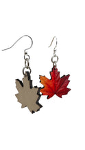 Load image into Gallery viewer, Maple Leaf Blossom Earrings #199