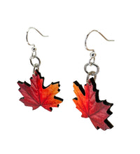 Load image into Gallery viewer, Maple Leaf Blossom Earrings #199