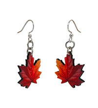 Load image into Gallery viewer, Maple Leaf Blossom Earrings #199