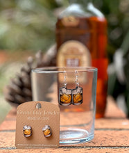 Load image into Gallery viewer, Whiskey Earrings #1731