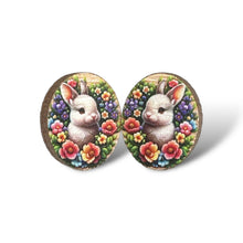 Load image into Gallery viewer, Easter Bunny Stud Earrings #3115